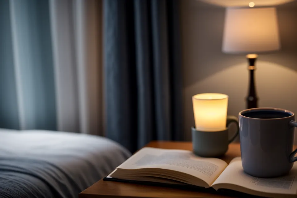 Mains posées sur le ventre pendant un exercice de sophrologie du soir, respiration abdominale pour calmer un sommeil léger