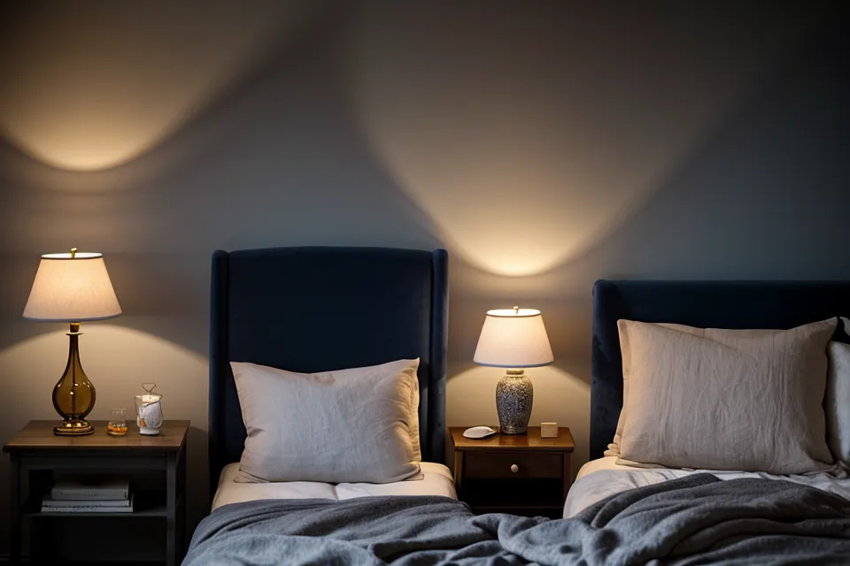 Chaise et plaid installés hors du lit pour pratiquer la sophrologie du soir, un rituel pensé pour le sommeil léger