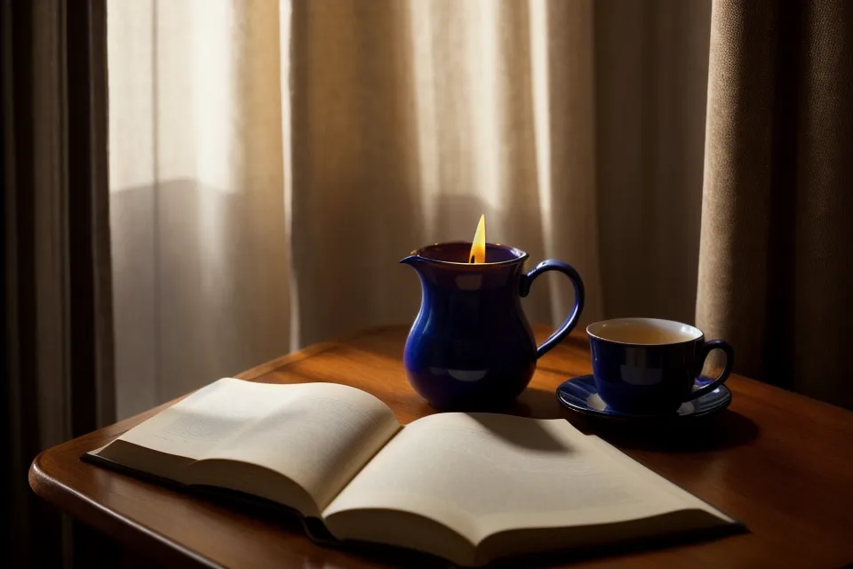 Écriture thérapeutique et rituel du soir : carnet ouvert avant de dormir dans une chambre sous les toits à Rennes